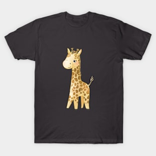 Cute cartoon giraffe T-Shirt